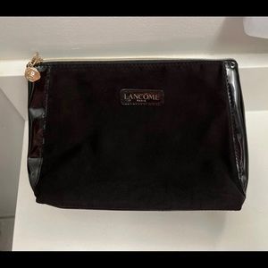 Lancôme cosmetic/travel bag with Lancôme and Clinique oil free makeup remover